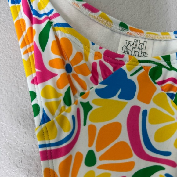 New Wild Fable S (4-6)Colorful Floral Bikini Bottom Low Rise, Ultra High - Picture 3 of 9